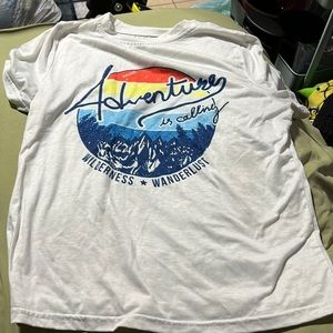 Adventure is calling - wanderlust T-shirt